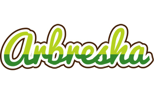 Arbresha golfing logo