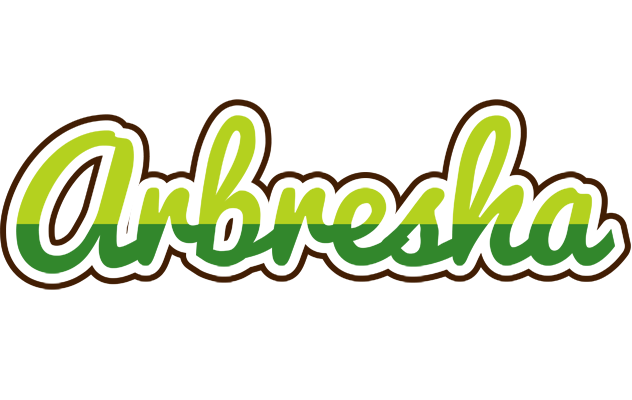 Arbresha golfing logo