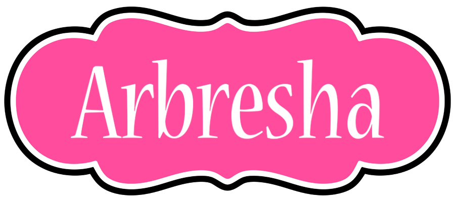 Arbresha invitation logo