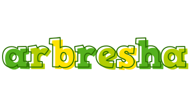 Arbresha juice logo