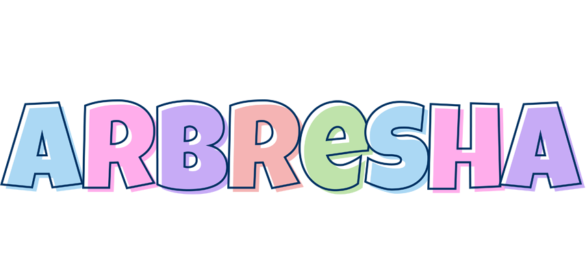 Arbresha pastel logo