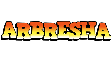 Arbresha sunset logo