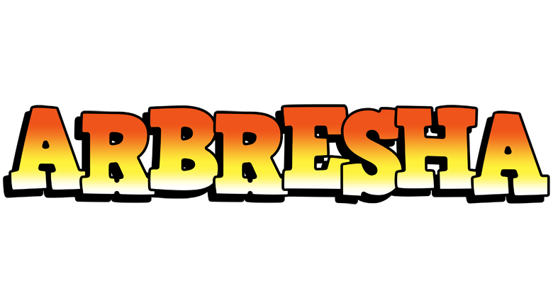 Arbresha sunset logo