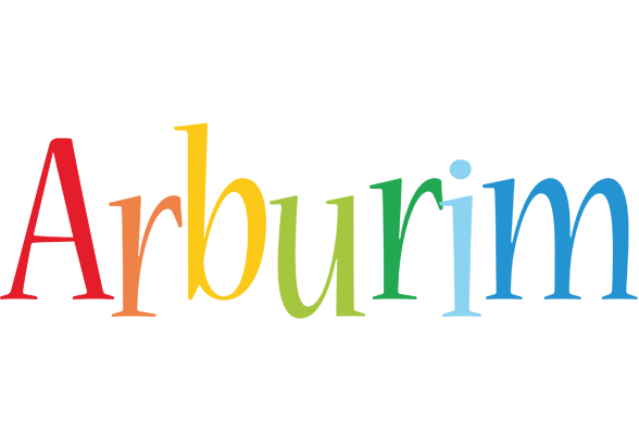Arburim birthday logo