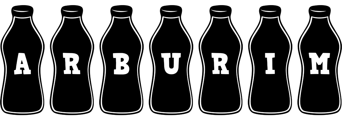 Arburim bottle logo