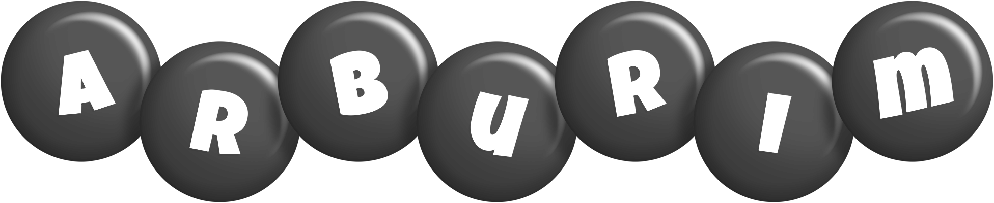Arburim candy-black logo