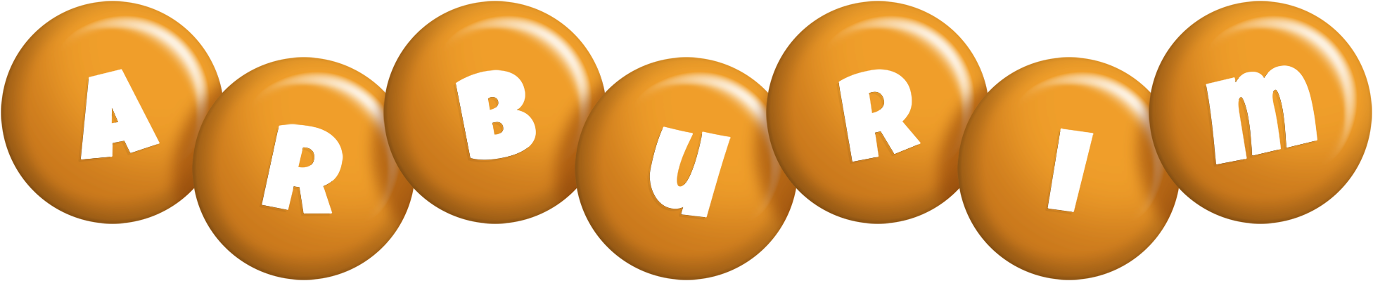 Arburim candy-orange logo