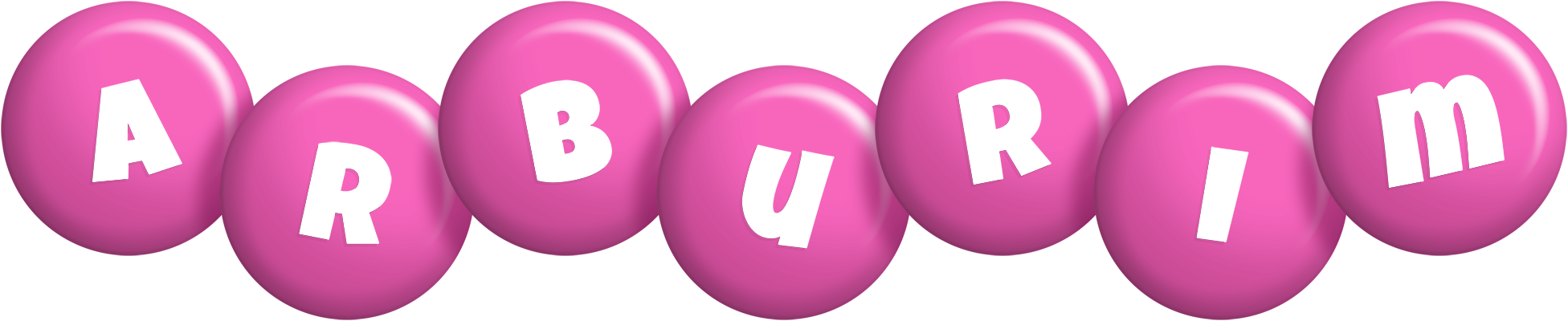 Arburim candy-pink logo