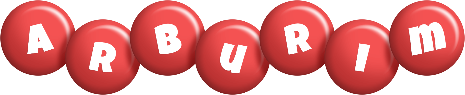 Arburim candy-red logo