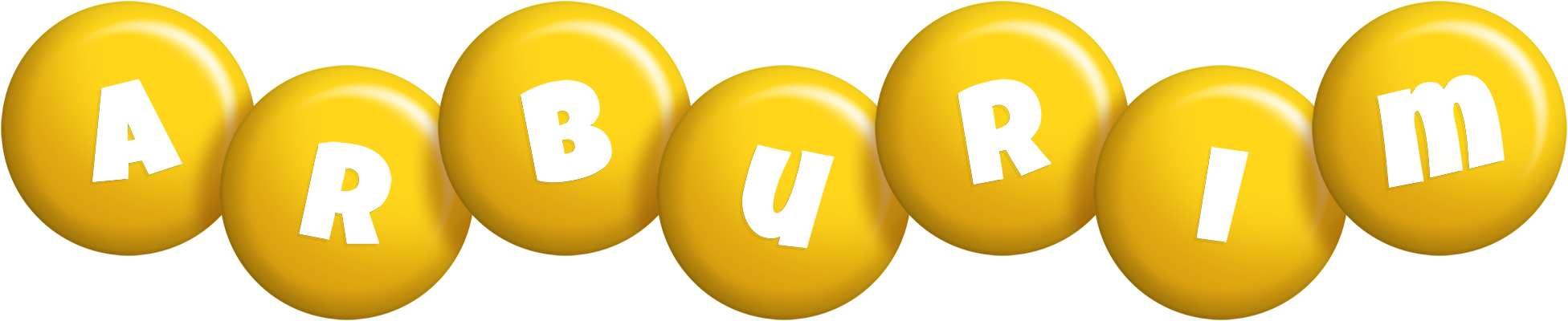 Arburim candy-yellow logo