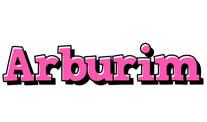 Arburim girlish logo