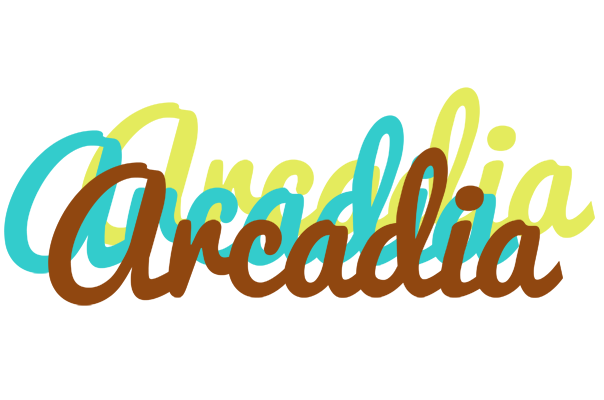 Arcadia cupcake logo