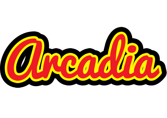 Arcadia fireman logo
