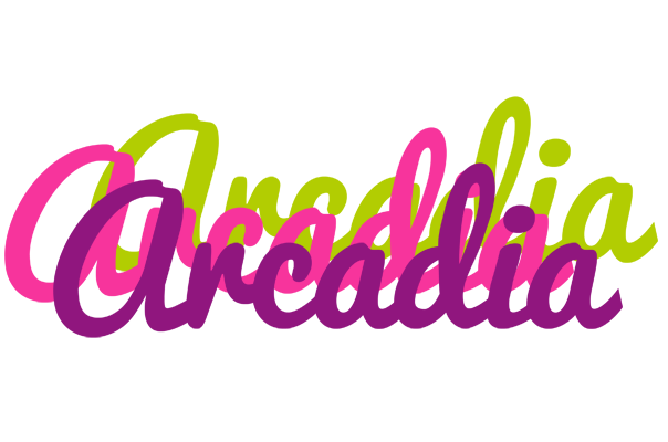 Arcadia flowers logo