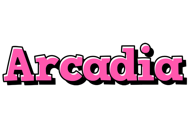 Arcadia girlish logo