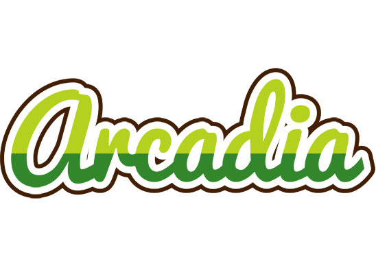 Arcadia golfing logo