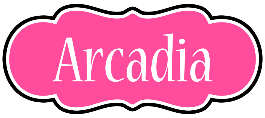 Arcadia invitation logo