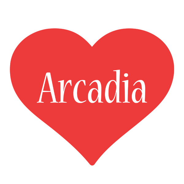 Arcadia love logo