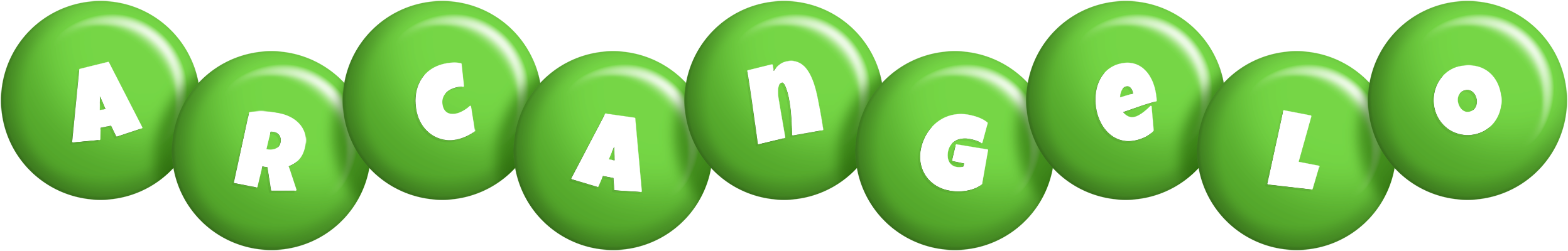 Arcangelo candy-green logo