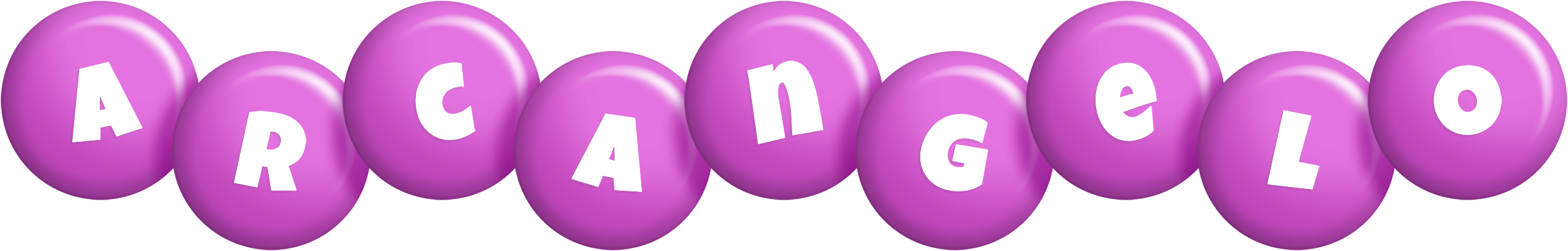 Arcangelo candy-purple logo