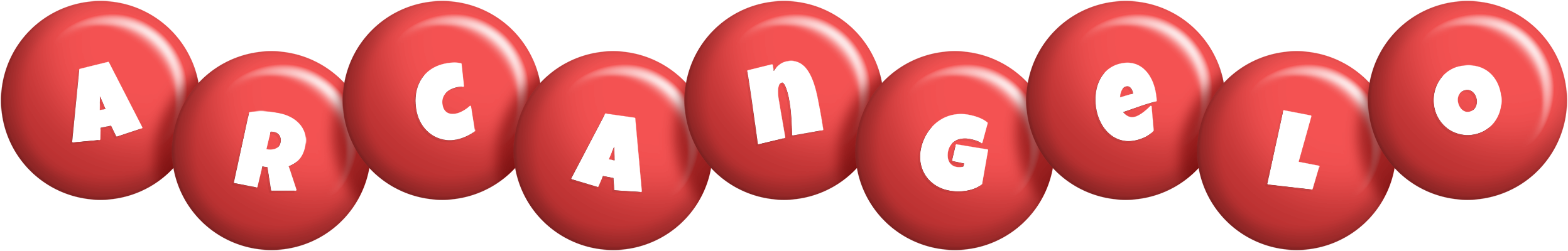 Arcangelo candy-red logo
