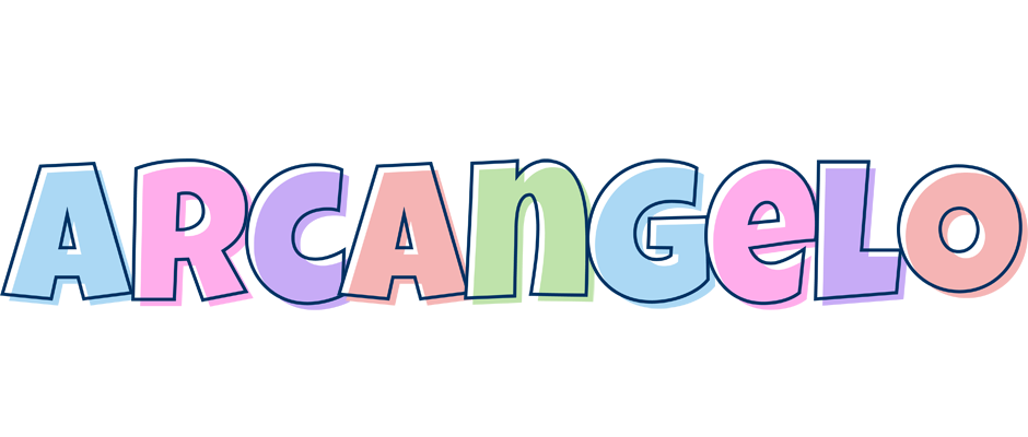 Arcangelo pastel logo