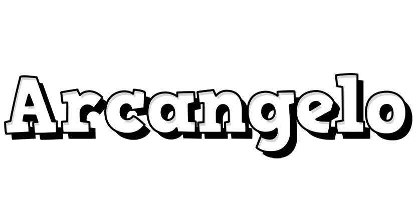 Arcangelo snowing logo