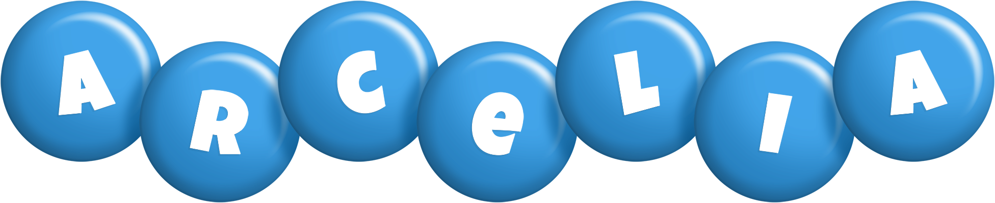 Arcelia candy-blue logo