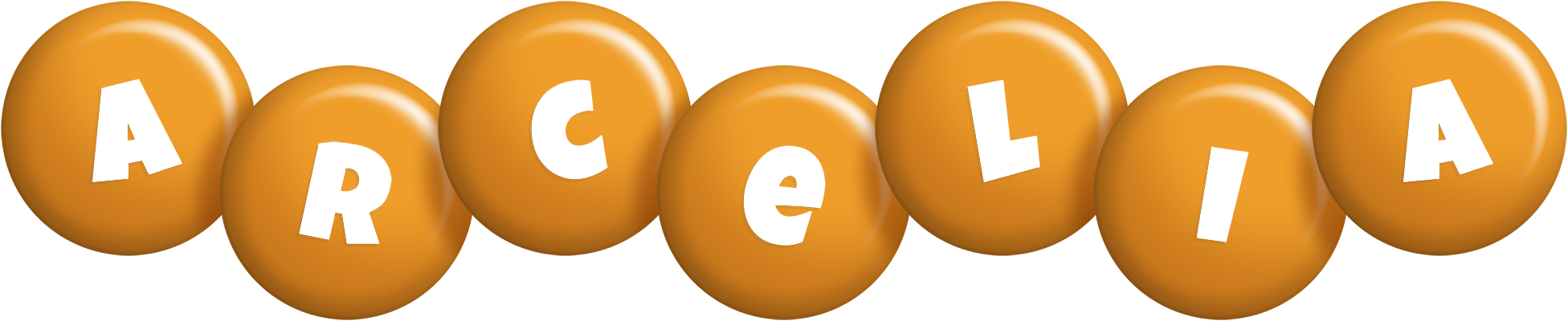 Arcelia candy-orange logo