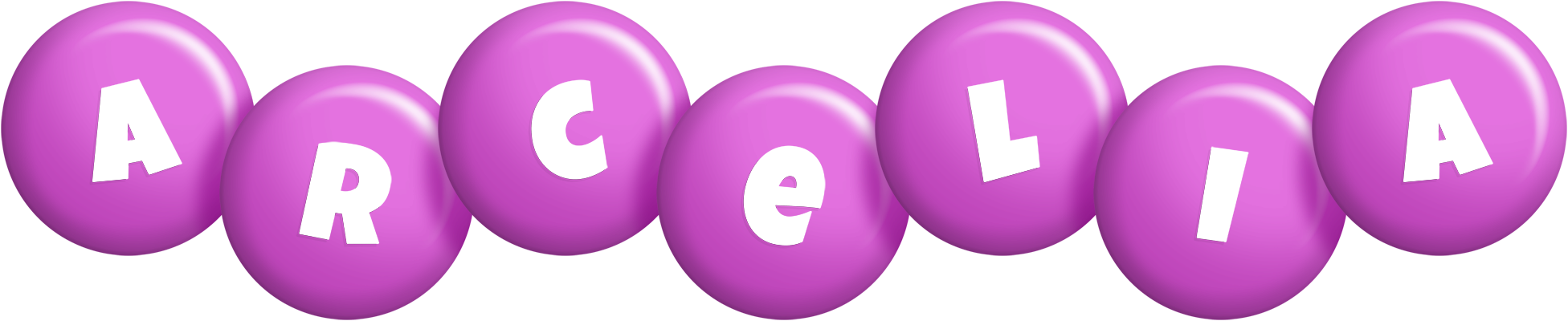 Arcelia candy-purple logo