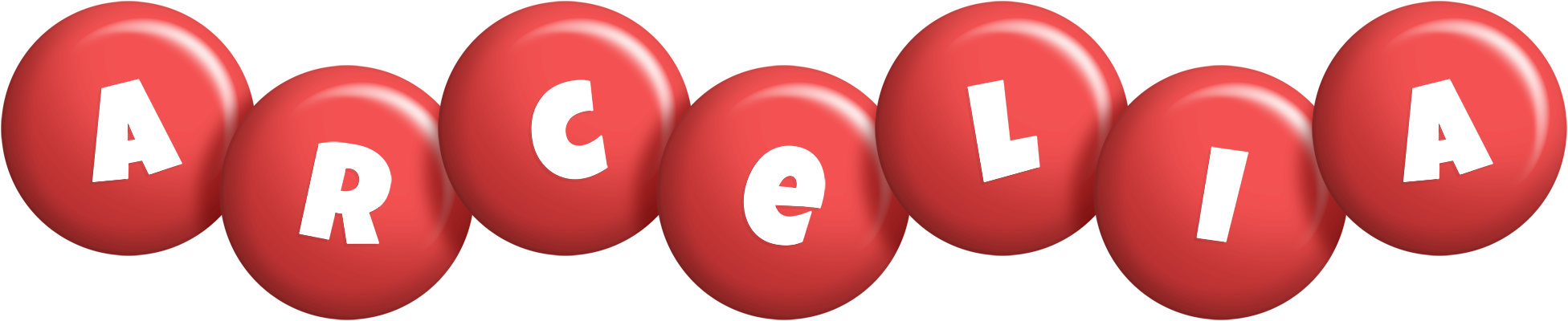 Arcelia candy-red logo