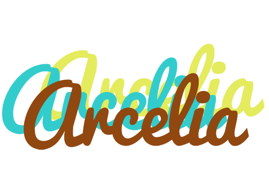 Arcelia cupcake logo