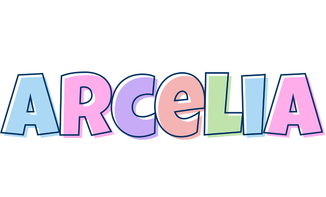 Arcelia pastel logo