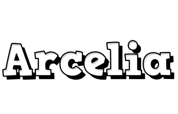 Arcelia snowing logo