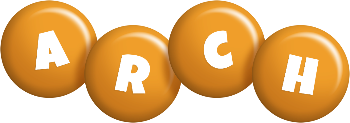 Arch candy-orange logo