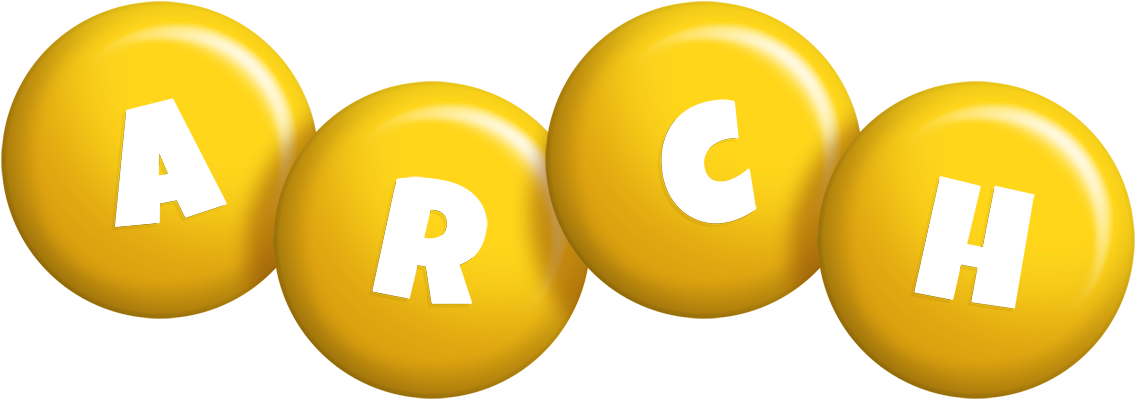 Arch candy-yellow logo