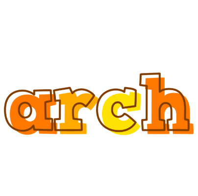Arch desert logo