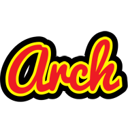 Arch fireman logo