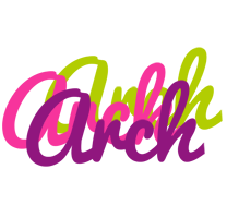 Arch flowers logo