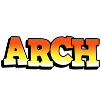 Arch sunset logo