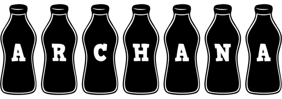 Archana bottle logo