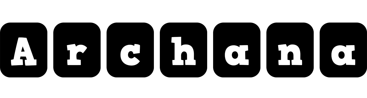 Archana box logo