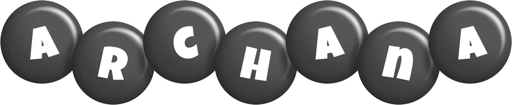 Archana candy-black logo