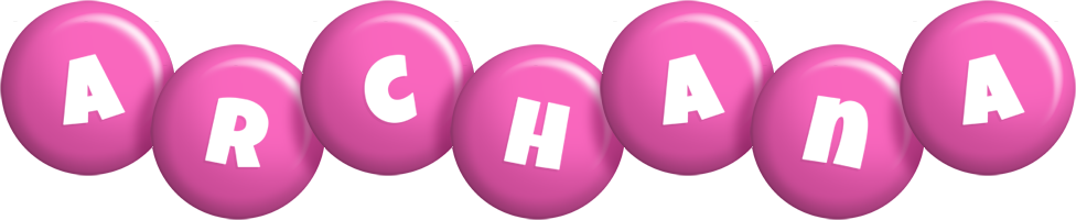 Archana candy-pink logo