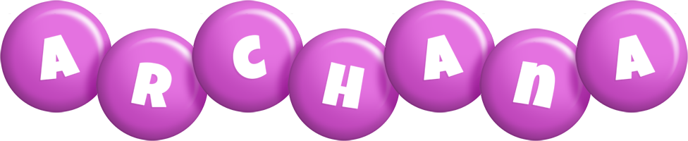 Archana candy-purple logo