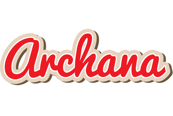 Archana chocolate logo