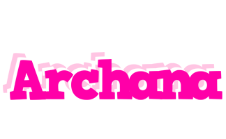 Archana dancing logo