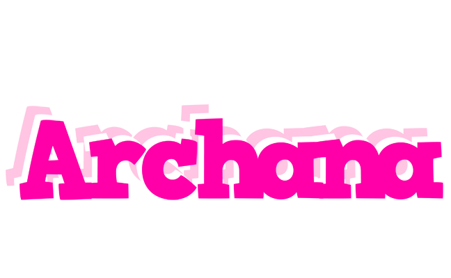 Archana dancing logo
