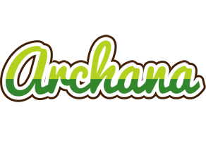 Archana golfing logo