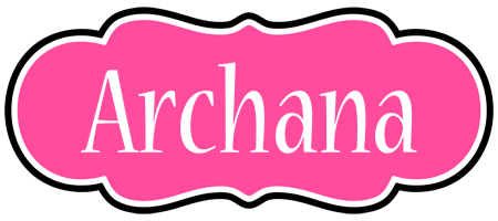 Archana invitation logo